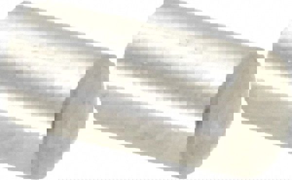 Dowel Pin: 3.00 mm Dia, 6.00 mm OAL, Stainless Steel, Grade 316, Bright/Uncoated Finish