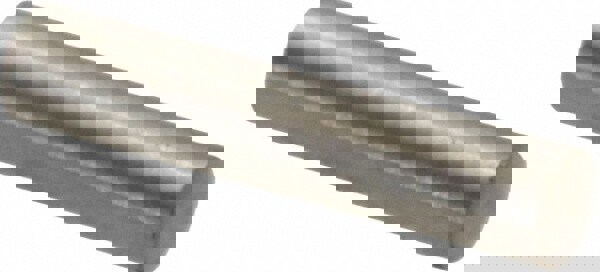 Dowel Pin: 3.00 mm Dia, 14.00 mm OAL, Stainless Steel, Grade 316, Bright/Uncoated Finish