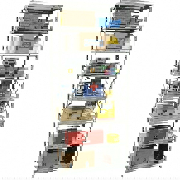 Steel Open & Closed Box-Edge Plus Shelving: