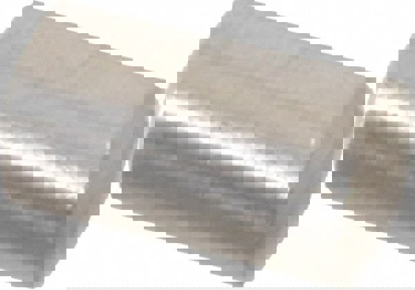 Dowel Pin: 5.00 mm Dia, 8.00 mm OAL, Stainless Steel, Grade 316, Bright/Uncoated Finish