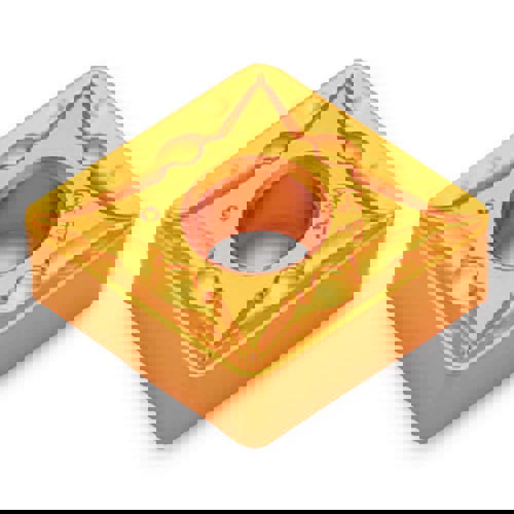 Turning Inserts; Insert Style: CNMG ; Insert Shape: Diamond ; Included Angle: 80 ; Inscribed Circle (Inch): 1/2 ; Inscribed Circle (Decimal Inch): 0.5000 ; Corner Radius (Decimal Inch): 0.0310