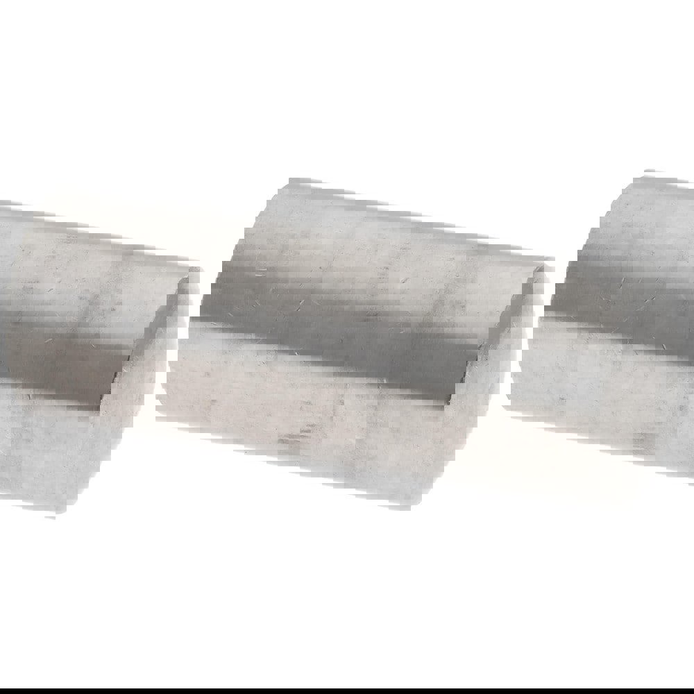 Dowel Pin: 8.00 mm Dia, 20.00 mm OAL, Stainless Steel, Grade 316, Bright/Uncoated Finish