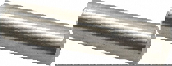 Dowel Pin: 8.00 mm Dia, 32.00 mm OAL, Stainless Steel, Grade 316, Bright/Uncoated Finish