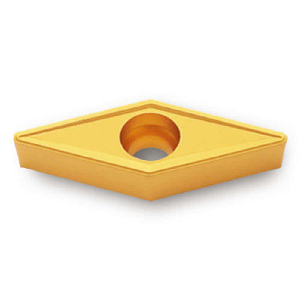 Turning Inserts; Relief Angle: 5 ; Insert Style: VBMT ; Corner Radius (Decimal Inch): 0.0160 ; Included Angle: 35.0 ; Manufacturer Grade: PV3010 ; Coating/Finish: TiN