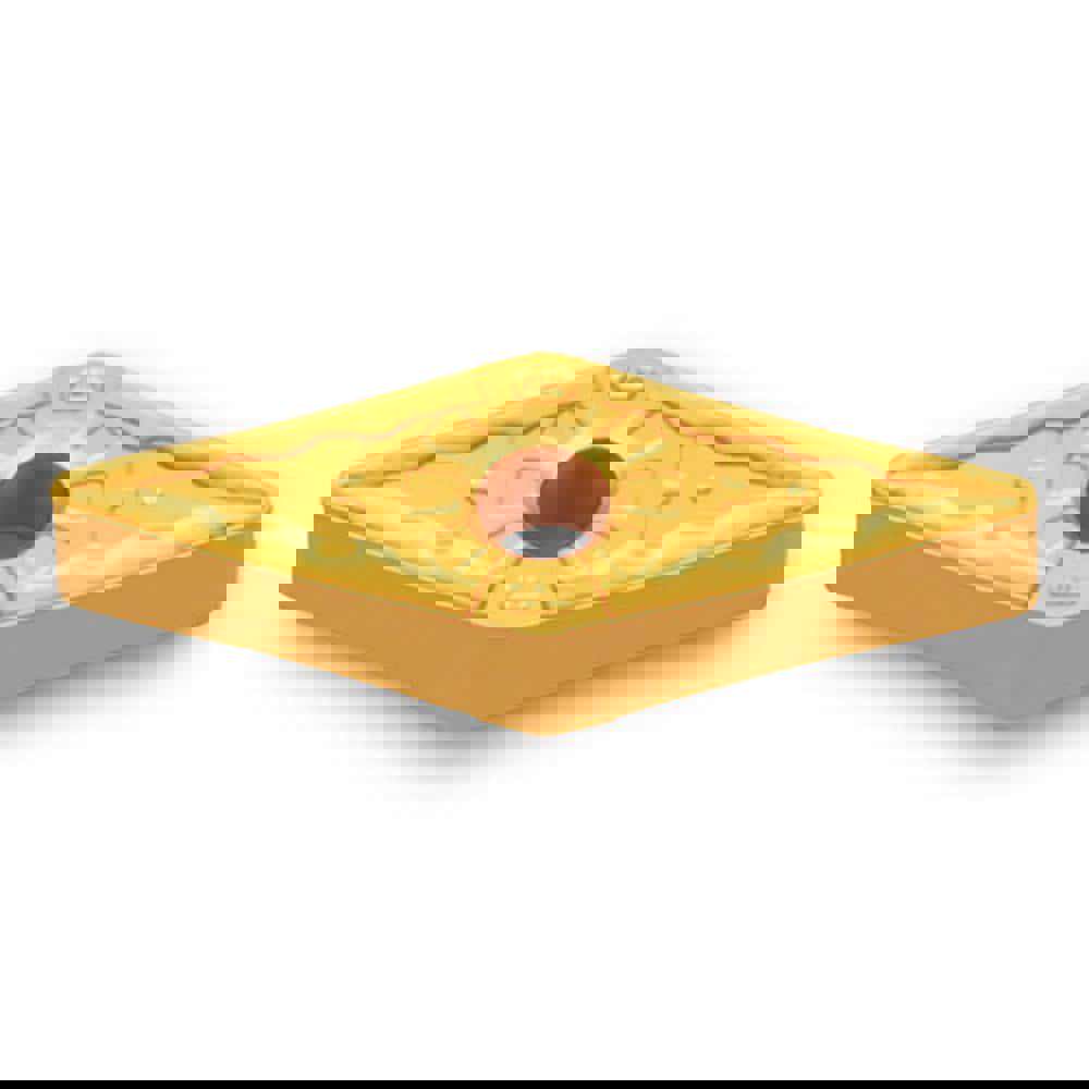 Turning Inserts; Insert Style: VNMG ; ANSI Size Code: 332 ; ISO Size Code: 160408 ; Insert Shape: V - Diamond (Rhombic) 35-Deg ; Included Angle: 35 ; Inscribed Circle (Inch): 3/8