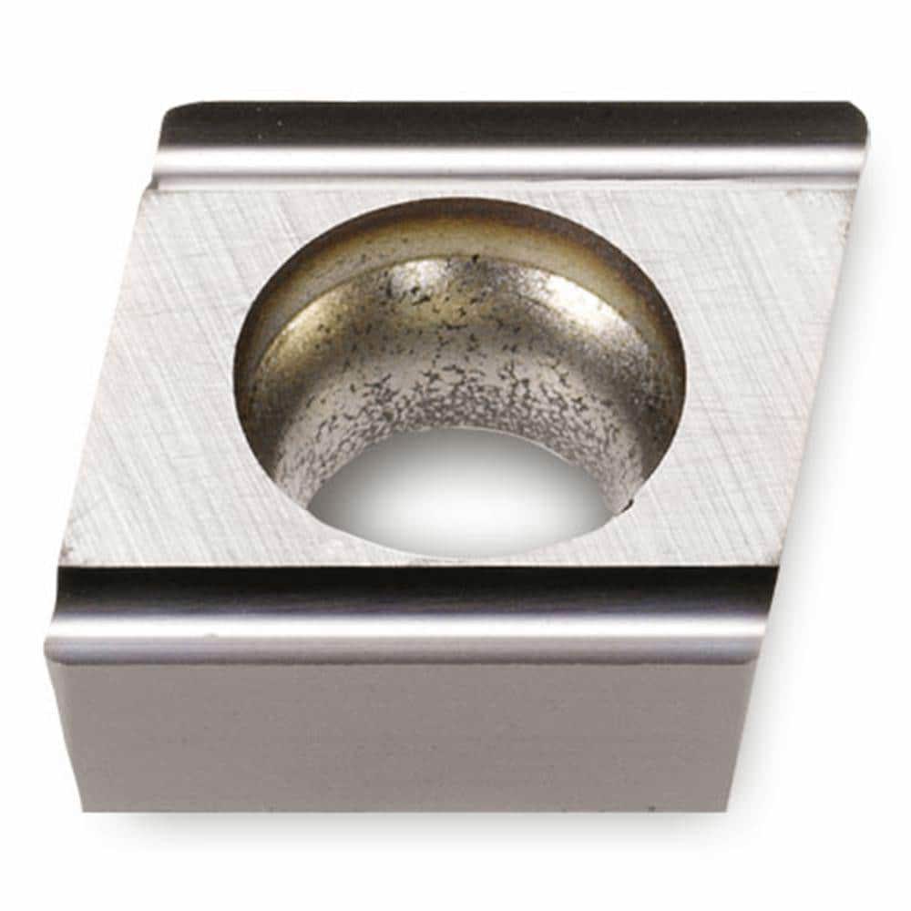 Turning Inserts; Relief Angle: 7 ; Insert Style: CCET ; Corner Radius (Decimal Inch): 0.0310 ; Included Angle: 80 ; Manufacturer Grade: TT9020 ; Coating/Finish: TiCN
