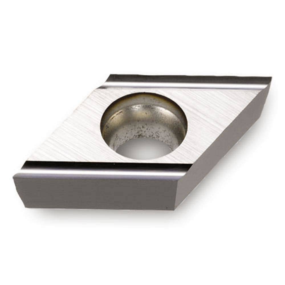 Turning Inserts; Relief Angle: 7 ; Insert Style: DCET ; Corner Radius (Decimal Inch): 0.0010 ; Included Angle: 55.0 ; Manufacturer Grade: TT9020 ; Coating/Finish: TiCN