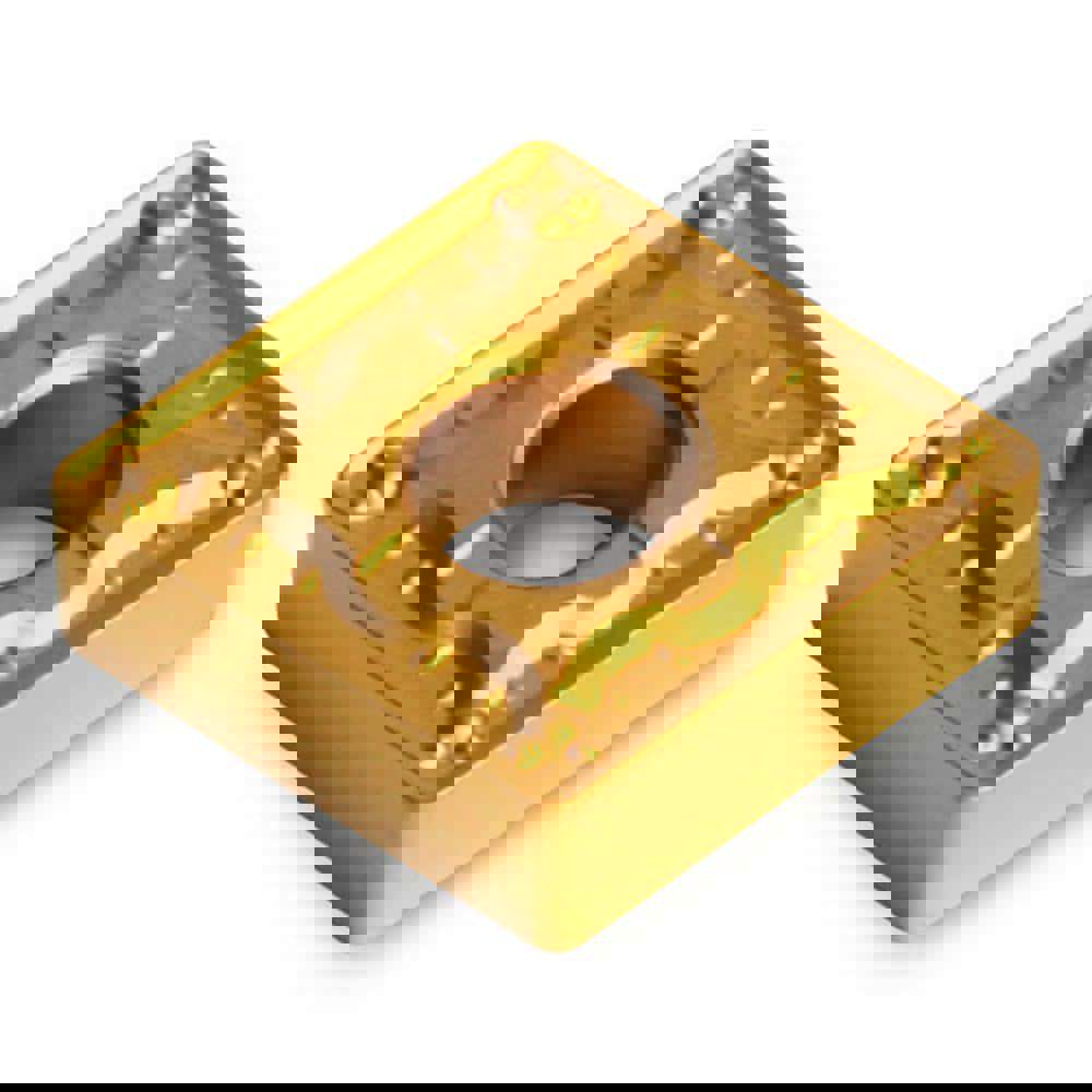 Turning Inserts; Insert Style: CNMG ; ANSI Size Code: 431 ; ISO Size Code: 120404 ; Insert Shape: C - Diamond (Rhombic) 80-Deg ; Included Angle: 80 ; Inscribed Circle (Inch): 1/2