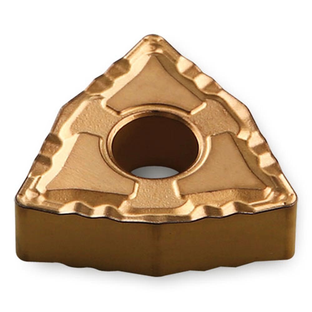 Turning Inserts; Relief Angle: 0 ; Insert Style: WNMG ; Corner Radius (Decimal Inch): 0.0310 ; Included Angle: 80.0 ; Manufacturer Grade: TT9235 ; Coating/Finish: TiCN; Al2O3; TiN