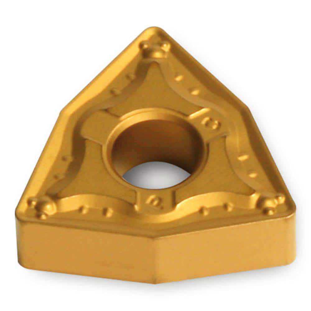 Turning Inserts; Relief Angle: 0 ; Insert Style: WNMG ; Corner Radius (Decimal Inch): 0.0310 ; Included Angle: 80.0 ; Manufacturer Grade: TT9235 ; Coating/Finish: TiCN; Al2O3; TiN