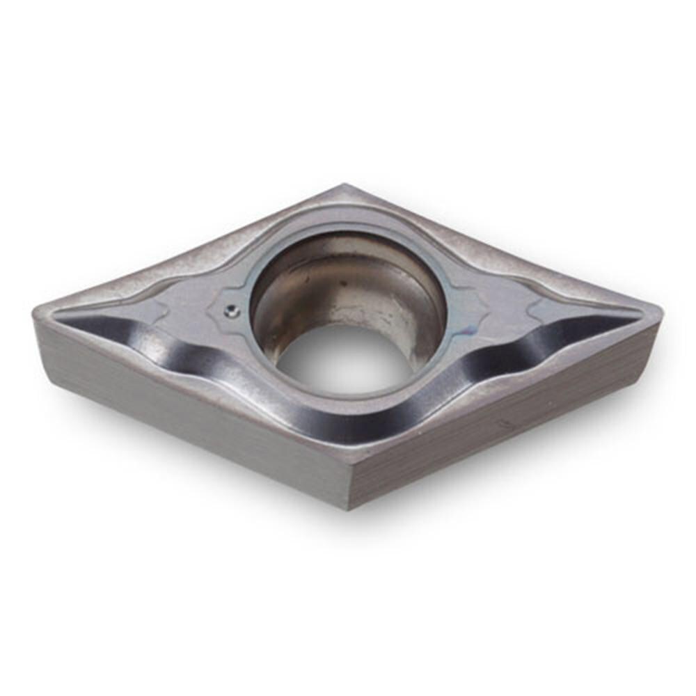 Turning Inserts; Relief Angle: 7 ; Insert Style: DCGT ; Corner Radius (Decimal Inch): 0.0160 ; Included Angle: 55.0 ; Manufacturer Grade: TT9080 ; Coating/Finish: AlTiN; TiN