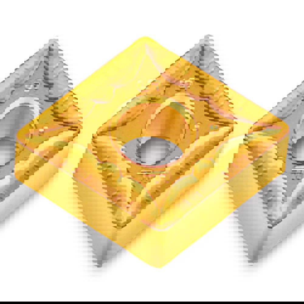 Turning Inserts; Insert Style: CNMG ; ANSI Size Code: 432 ; ISO Size Code: 120408 ; Insert Shape: C - Diamond (Rhombic) 80-Deg ; Included Angle: 80 ; Inscribed Circle (Inch): 1/2