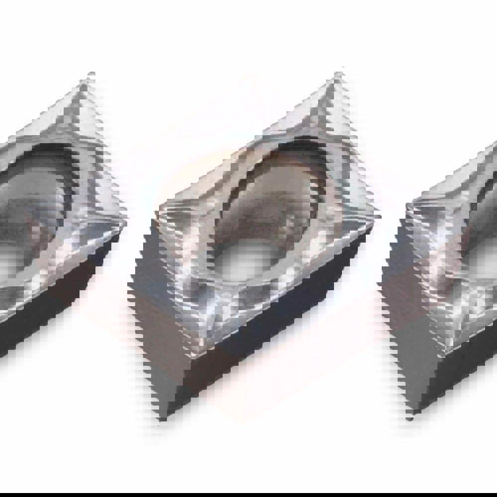 Turning Inserts; Insert Style: CCGT ; Insert Shape: Diamond ; Included Angle: 80 ; Inscribed Circle (Inch): 3/8 ; Inscribed Circle (Decimal Inch): 0.3750 ; Corner Radius (Decimal Inch): 0.0160