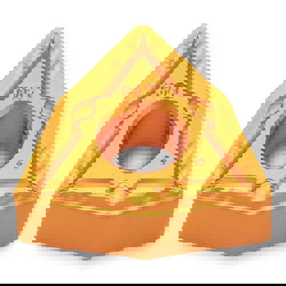 Turning Inserts; Relief Angle: 0 ; Insert Style: WNMG ; Corner Radius (Decimal Inch): 0.0310 ; Included Angle: 80.0 ; Manufacturer Grade: TT7015 ; Coating/Finish: TiN; TiCN; Al2O3