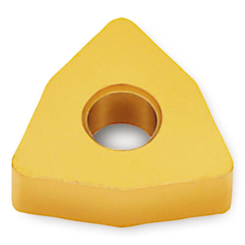 Turning Inserts; Relief Angle: 0 ; Insert Style: WNMA ; Corner Radius (Decimal Inch): 0.0630 ; Included Angle: 80.0 ; Manufacturer Grade: TT7015 ; Coating/Finish: TiN; TiCN; Al2O3