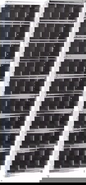 36 Bin Closed Industrial Bin Shelving