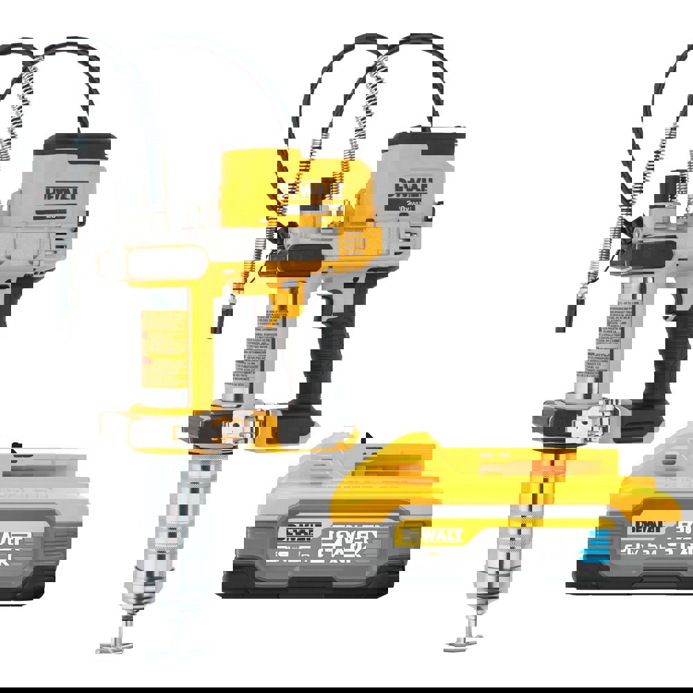 Grease Guns; Hose Length (Inch): 42 ; Type: Battery-Operated Grease Gun ; Flexible Hose: Yes ; Fill Type: Bulk ; Continuous Flow Rate: 5 ; Continuous Flow Rate (g/min): 142.00