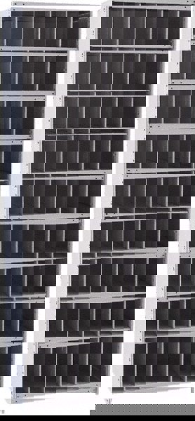 54 Bin Closed Industrial Bin Shelving