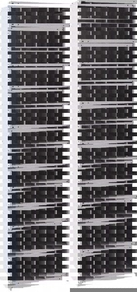 78 Bin Closed Industrial Bin Shelving