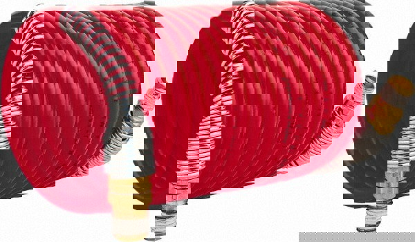 Coiled & Self Storing Hose: 1/4