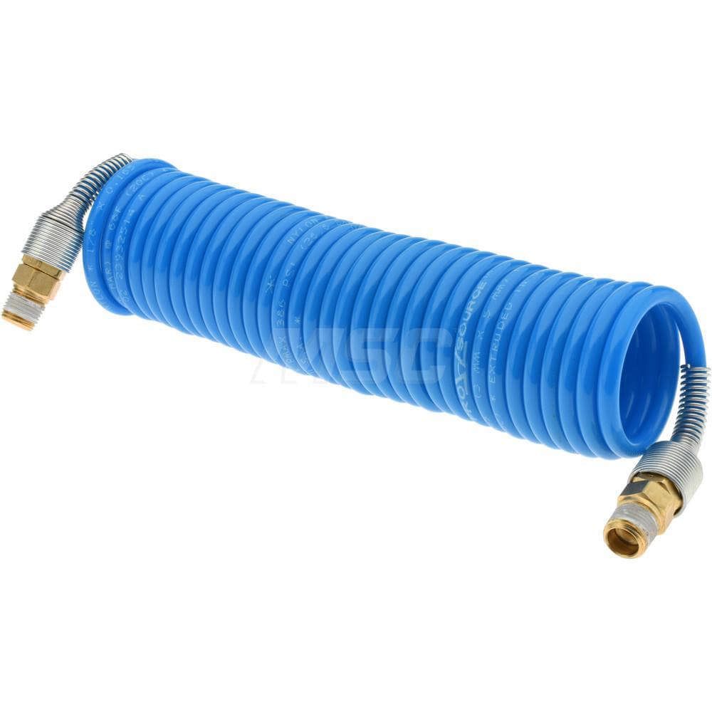 Coiled & Self Storing Hose: 1/8