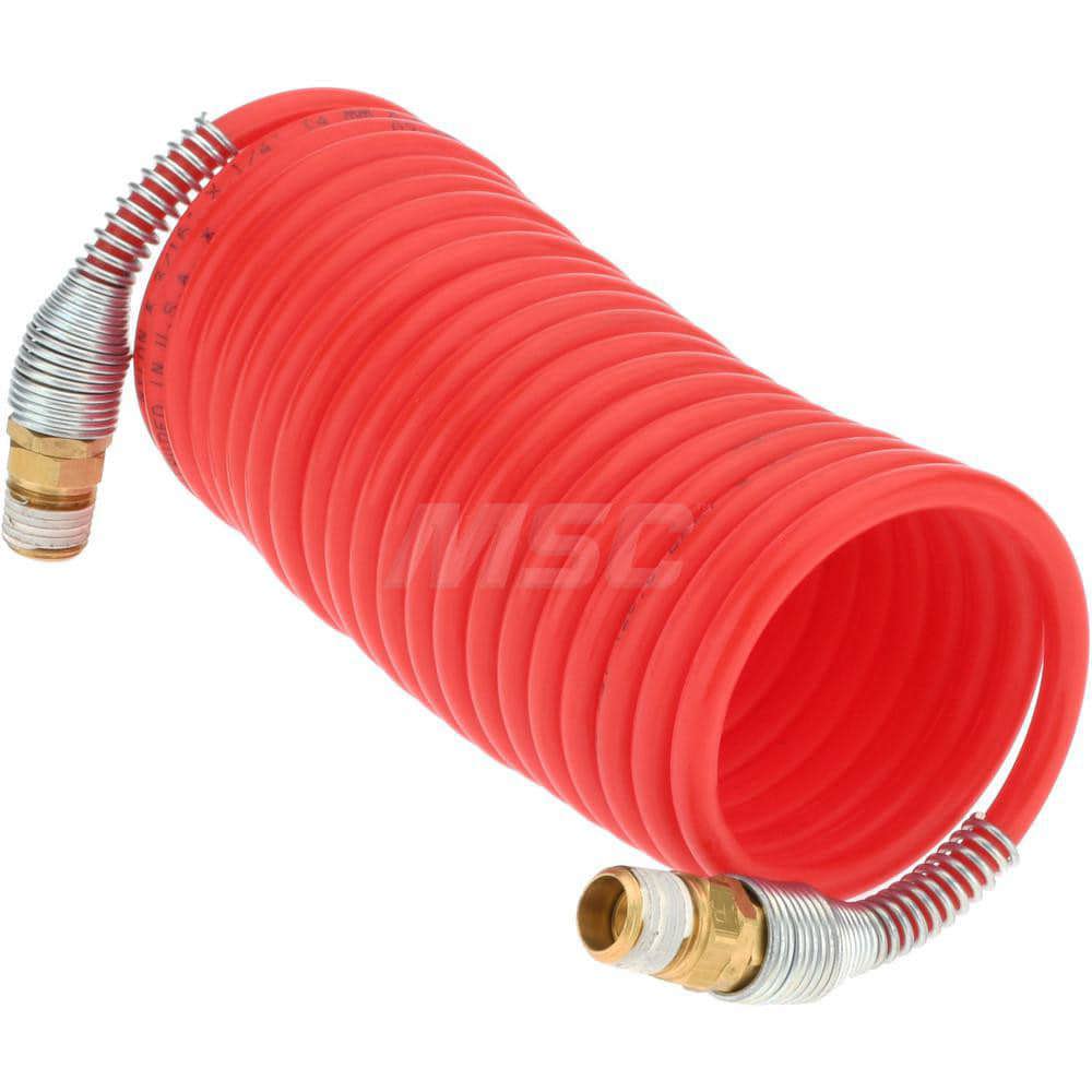 Coiled & Self Storing Hose: 3/16