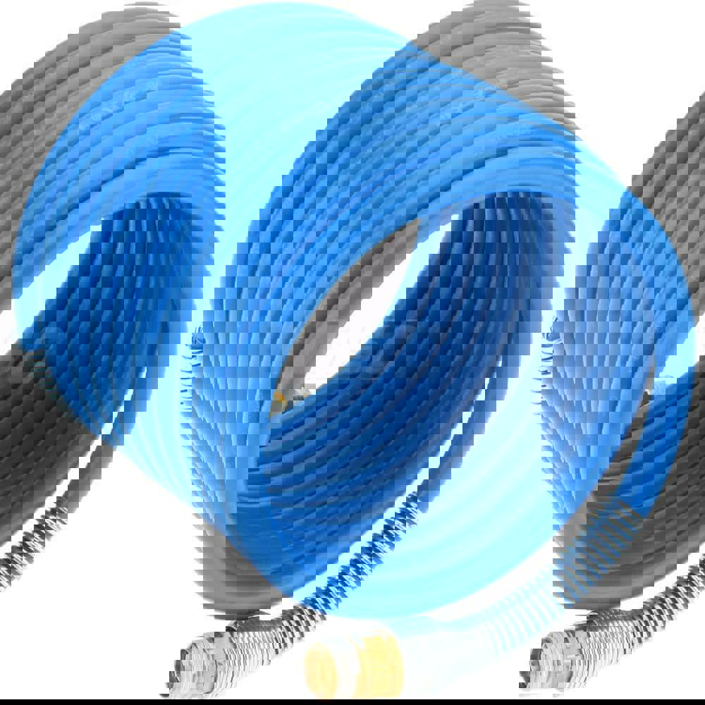 Coiled & Self Storing Hose: 3/8