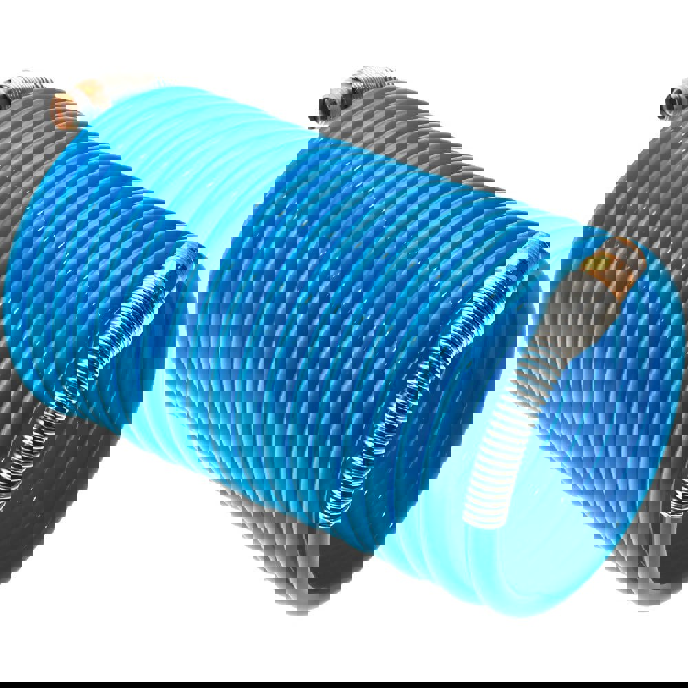 Coiled & Self Storing Hose: 3/8