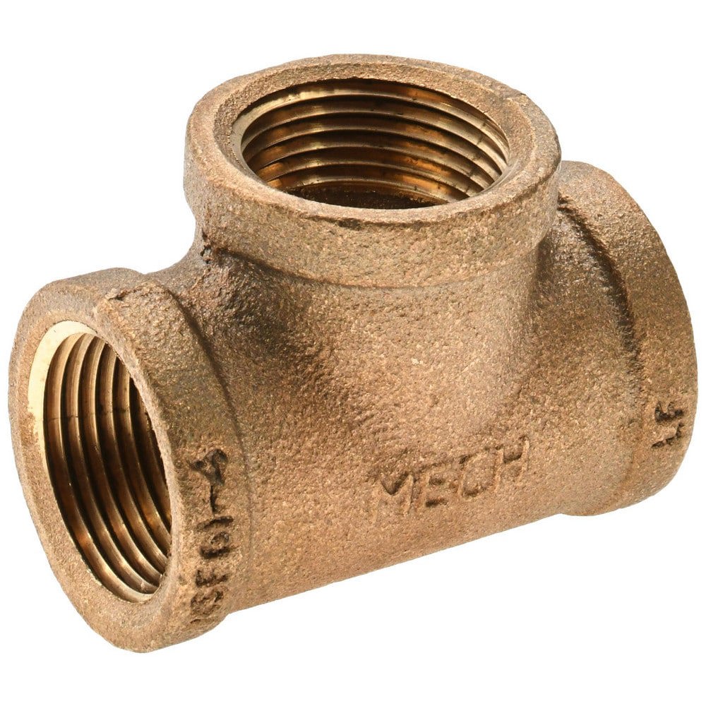Brass Pipe Tee: 1