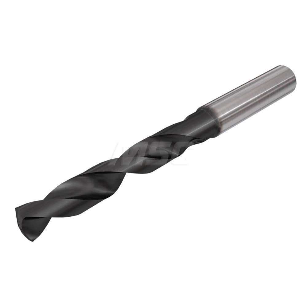 Jobber Length Drill Bit: 7 mm Dia, 140 &deg;, Solid Carbide