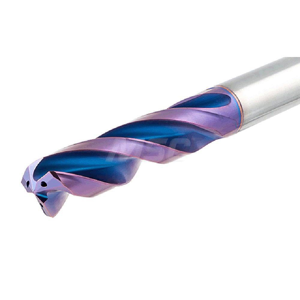 Jobber Length Drill Bit: 4.5 mm Dia, 150 &deg;, Solid Carbide