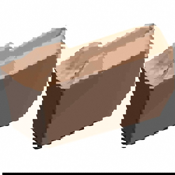 Cutoff Insert: EC020M02N00CL02 KCU25, Carbide, 2 mm Cutting Width