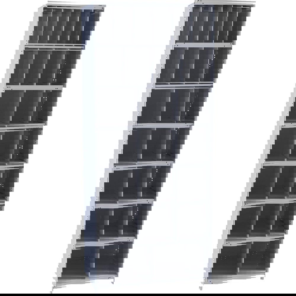 Bin Shelving; Bin Shelving Type: Clip Shelving ; Shelf Construction: Solid ; Shelf Type: Fixed ; Shelf Capacity: 800 ; Assembled: No ; Shelf Material: Steel