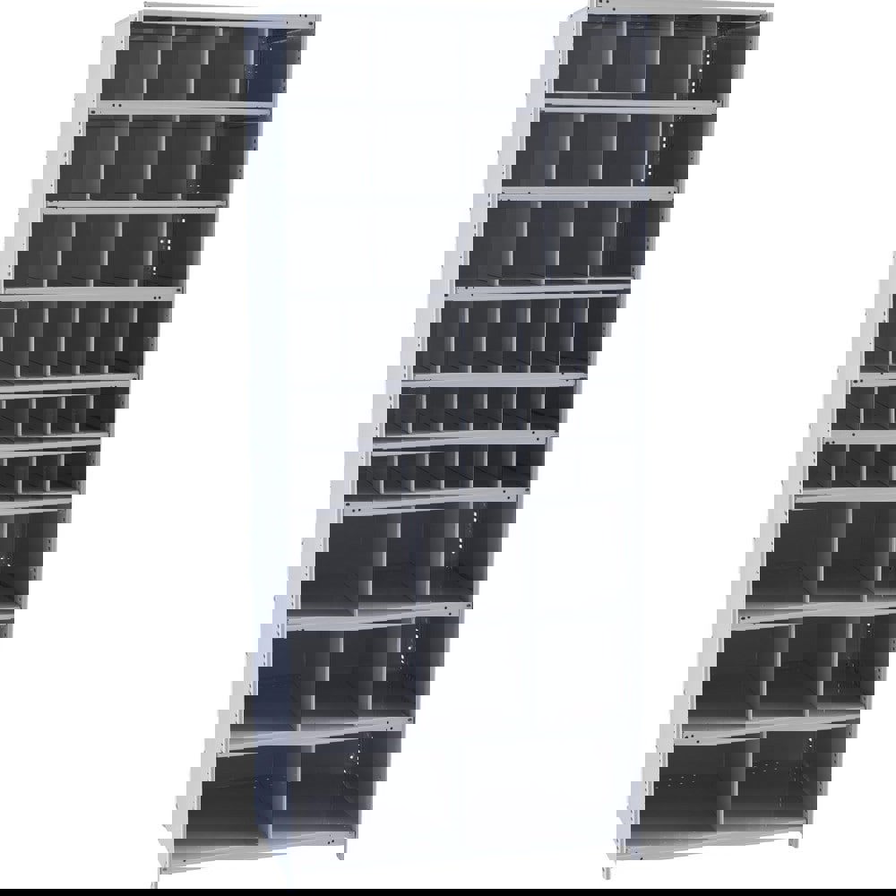 Bin Shelving; Bin Shelving Type: Clip Shelving ; Shelf Construction: Solid ; Shelf Type: Fixed ; Shelf Capacity: 800 ; Assembled: No ; Shelf Material: Steel