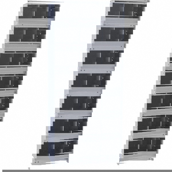 21 Bin Closed Industrial Bin Shelving