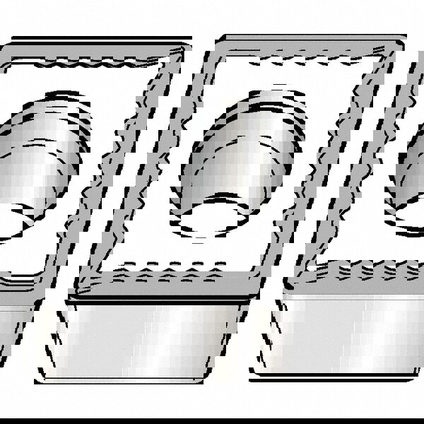 Turning Insert: CPMT3251UF KCP25B, Solid Carbide