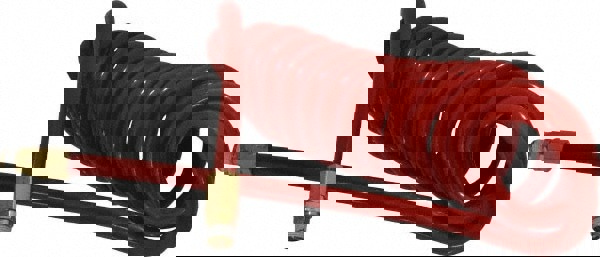 Coiled & Self Storing Hose: 1/2