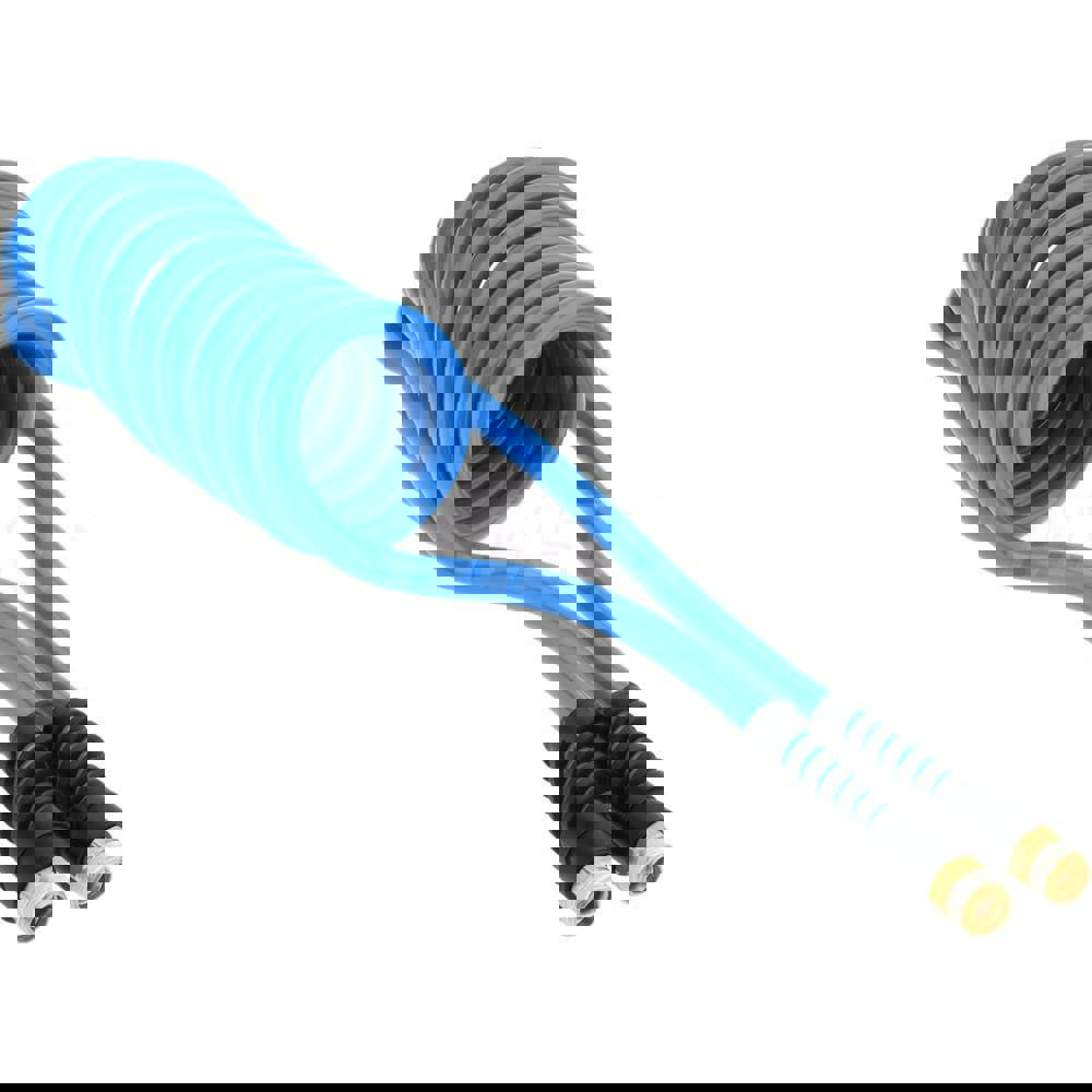 Coiled & Self Storing Hose: 3/8