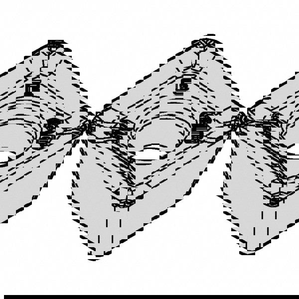 Milling Insert: SDET120412PDENGDZ, KCPM40, Solid Carbide