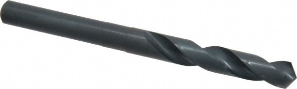 Reduced Shank Drill Bit: 17/32'' Dia, 1/2'' Shank Dia, 118 , High Speed Steel