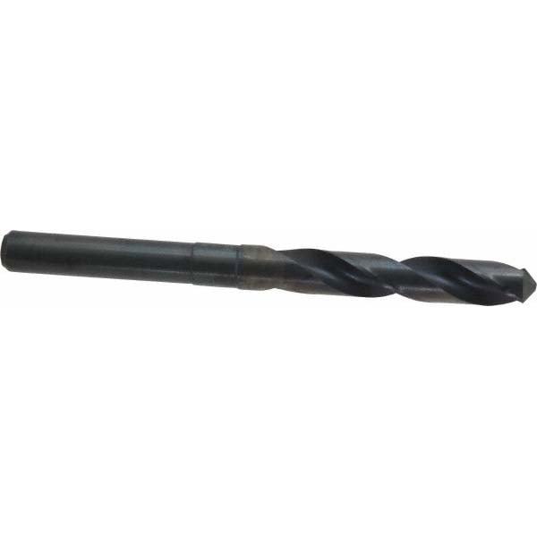 Reduced Shank Drill Bit: 35/64'' Dia, 1/2'' Shank Dia, 118 , High Speed Steel