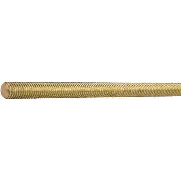 Threaded Rod: 5/8-18, 6' Long, Stainless Steel