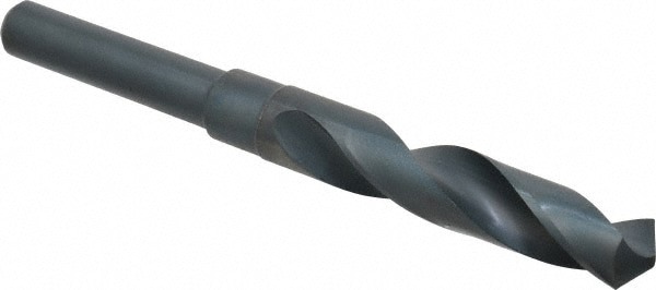 Reduced Shank Drill Bit: 41/64'' Dia, 1/2'' Shank Dia, 118 , High Speed Steel