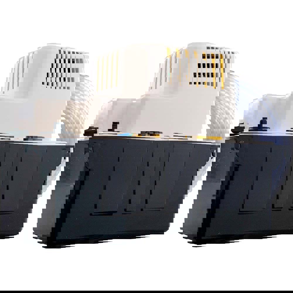 Condensate Systems; Type: Condensate Pump; Voltage: 115 VAC; Tank Capacity: 1/2 Gal.; GPM: 1.08; Outlet Size: 3/8