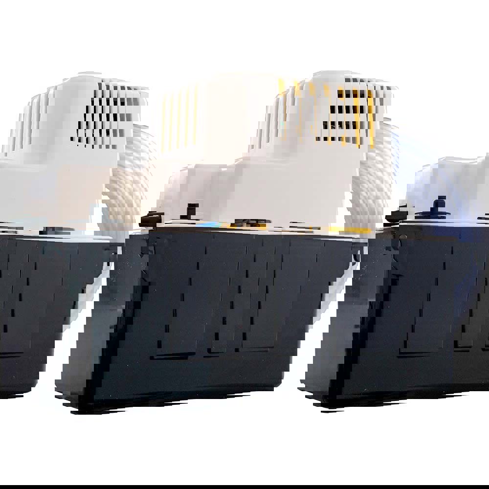 Condensate Systems; Type: Condensate Pump; Voltage: 230 VAC; Tank Capacity: 1/2 Gal.; GPM: 1.33; Outlet Size: 3/8