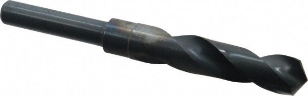Reduced Shank Drill Bit: 23/32'' Dia, 1/2'' Shank Dia, 118 , High Speed Steel