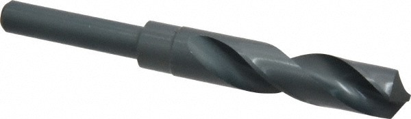 Reduced Shank Drill Bit: 3/4'' Dia, 1/2'' Shank Dia, 118 , High Speed Steel