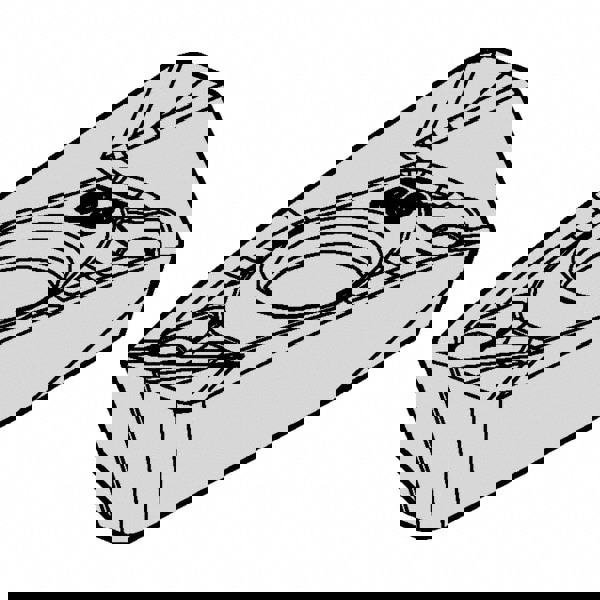Milling Insert: EDCT140408PDERGD, KCPM40, Solid Carbide