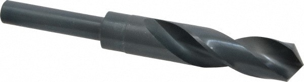 Reduced Shank Drill Bit: 13/16'' Dia, 1/2'' Shank Dia, 118 , High Speed Steel