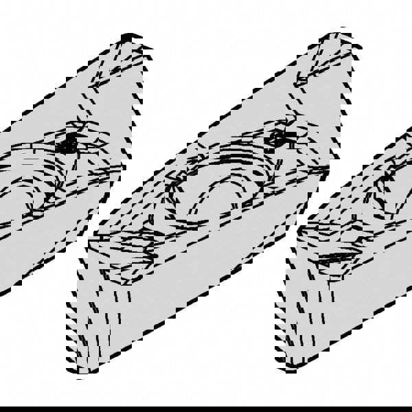Milling Insert: EDPT180516PDERGD, KCPM40, Solid Carbide